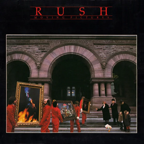 Cover of Moving Pictures