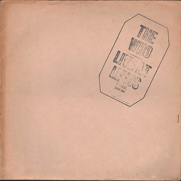 Cover of Live At Leeds