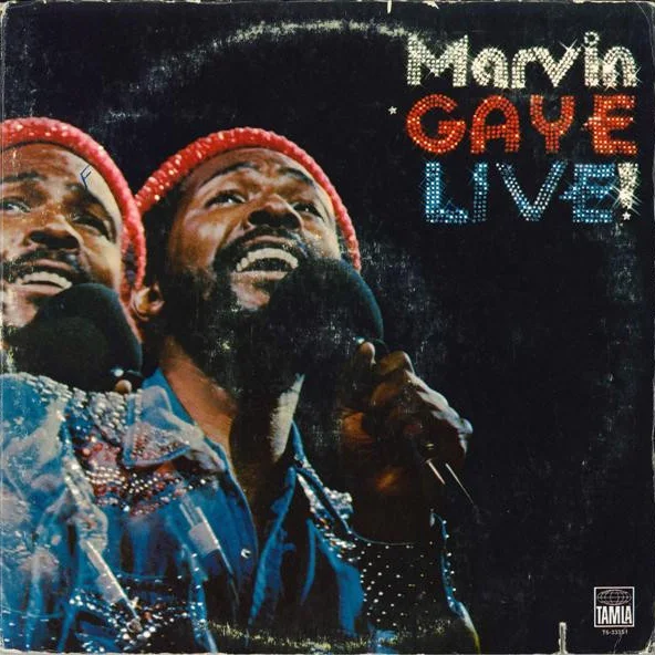 Cover of Marvin Gaye Live!