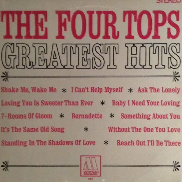 Cover of Four Tops Greatest Hits
