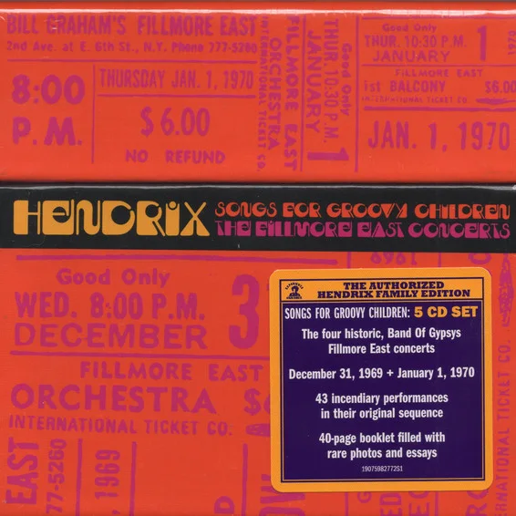 Cover of Songs For Groovy Children (The Fillmore East Concerts)